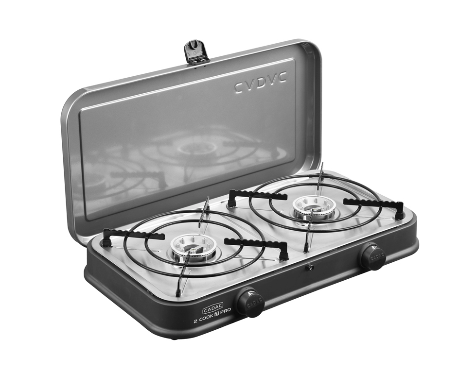 [202P0-10-EU] Réchaud de camping 2-brûleurs, 2-Cook Pro Stove 30mbar, Cadac