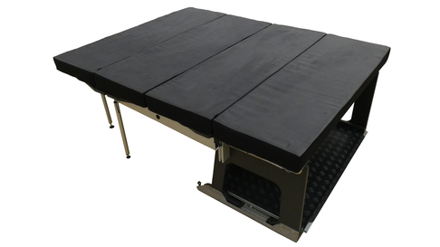 System Multiboard mit Schlaffunktion (für VW T5, T6, T6.1 mit Schienensysteme) Go-outside (Ohne Matratze)