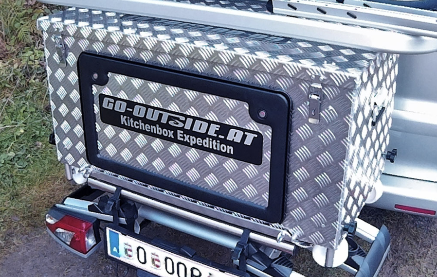 Box de transport Expedition micro 250 l Go-outside (black)